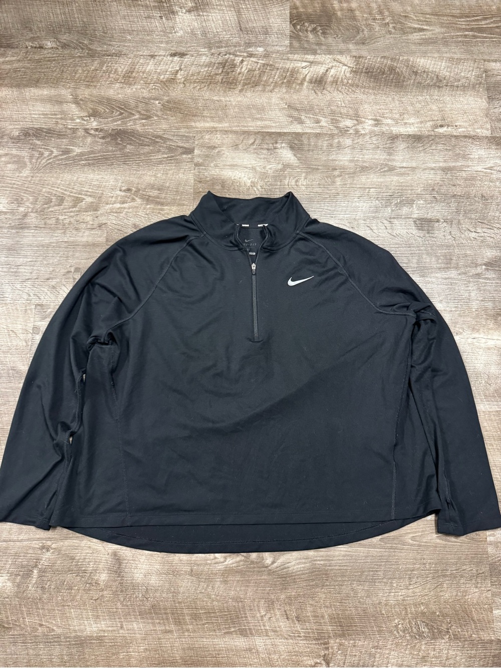 Nike Black Quarter Zip Pullover Size 2X